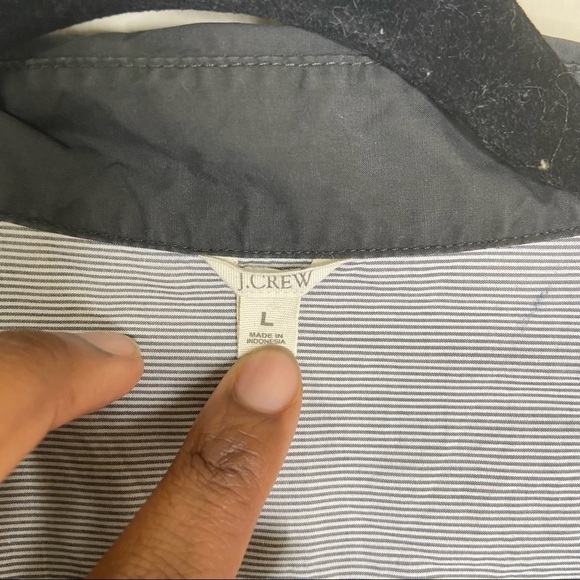 J. Crew Gray and Black Tunic Top - Picture 7 of 7